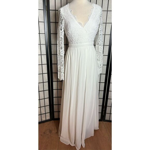 Lulus Awaken My Love White Lace Dress - Picture 1 of 10